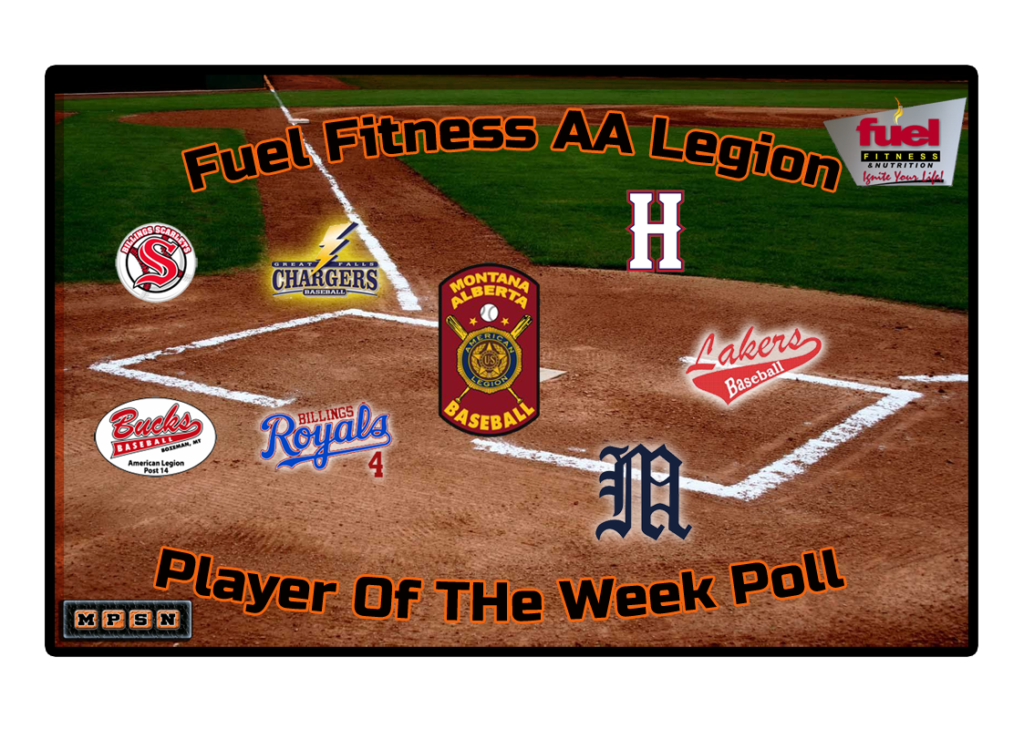 Fuel Fitness AA Legion Player Of The Week Poll 6/21/2021 Missoula